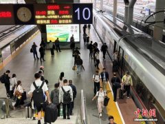 “五一”假期深圳铁路预计